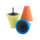 CHIMP TOOLS Polierkegel 3 STK
