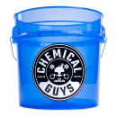 Chemical Guys 4,5-Gallonen Wascheimer transparent Blau...