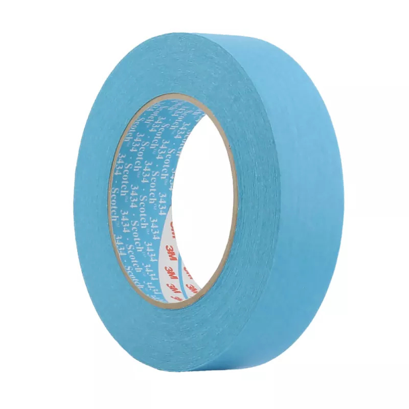 Produktbild von 1 M X 254 Mm (10 Zoll) 3M 3432 Reflektierendes Band – Blau, Selbstklebend, Hohe Sichtbarkeit