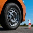 Tuga Chemie Aluminium Teufel Felgenreiniger Set - stark | Alu Teufel Rot + Felgenbürste