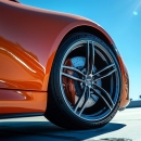 Tuga Chemie Aluminium Teufel Felgenreiniger Set - stark | Alu Teufel Rot + Felgenbürste
