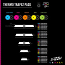 ZviZZer Thermo Trapez Polierpad Ultra Soft Finish Grün
